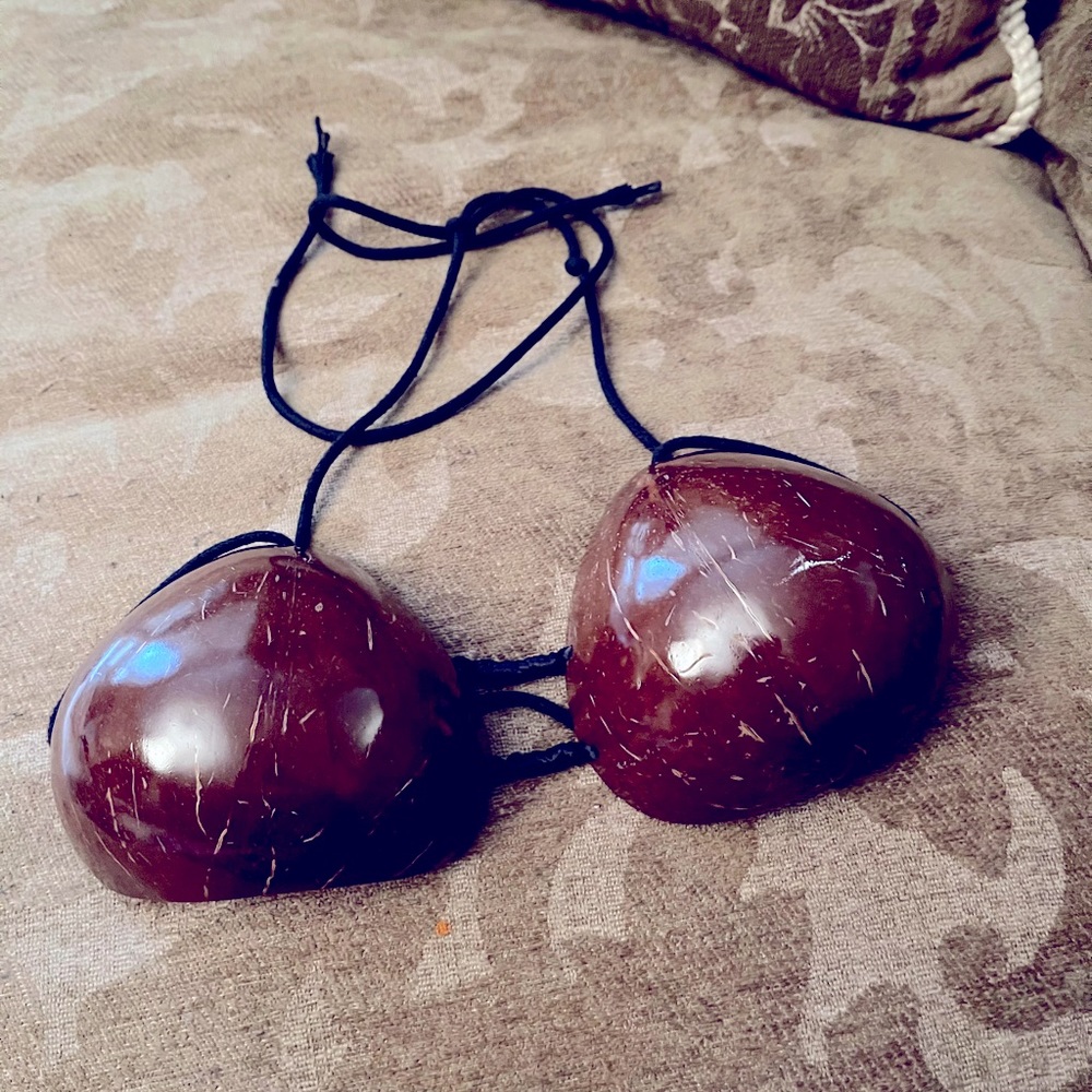 Real Coconut Bikini top